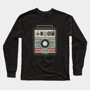 A 8-Track Long Sleeve T-Shirt